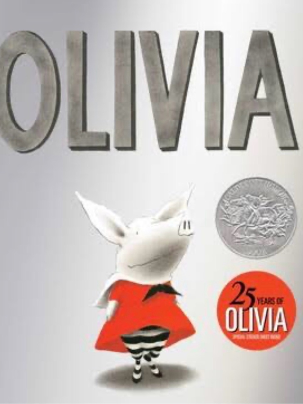 Olivia the Pig Halloween Costume Women’s M – Dress Ears Collar Tights Boots sz 8